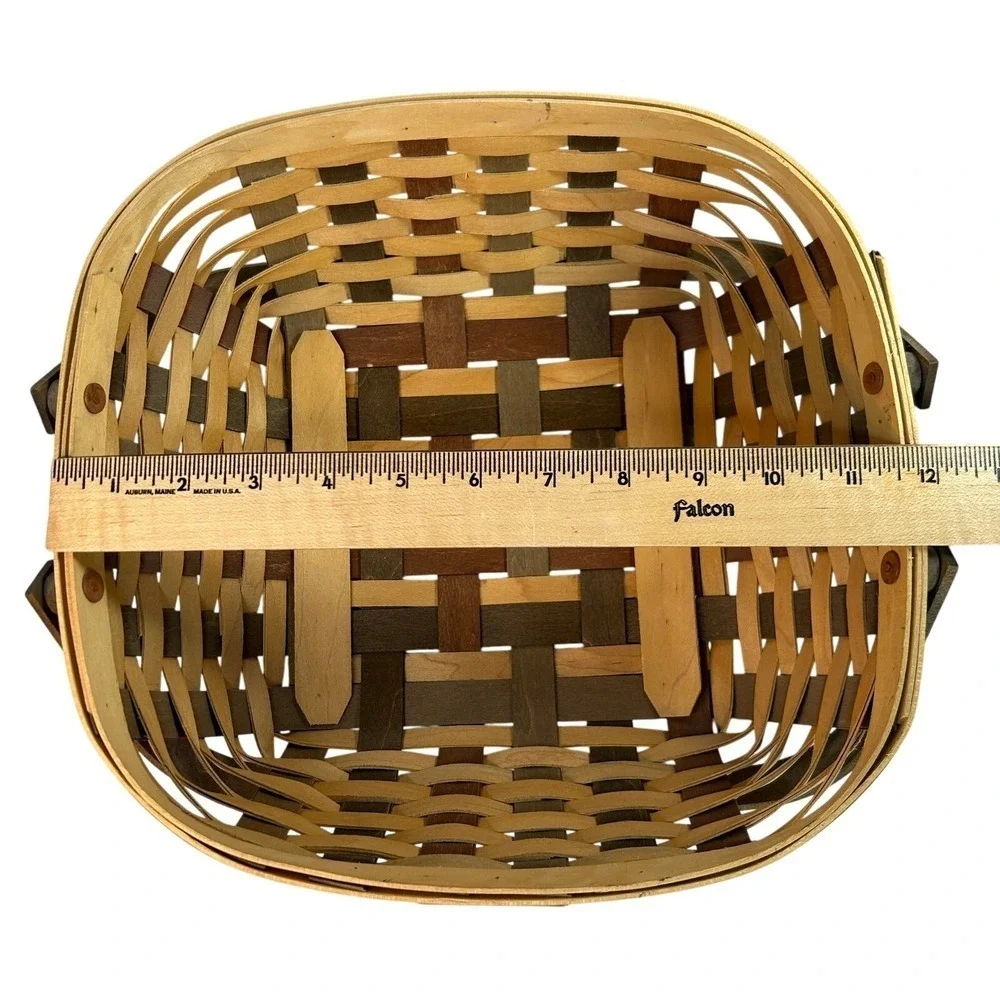 Longaberger ACT WOVEN MEMORIES BASKET 2008 with Protector - Picture 7 of 10